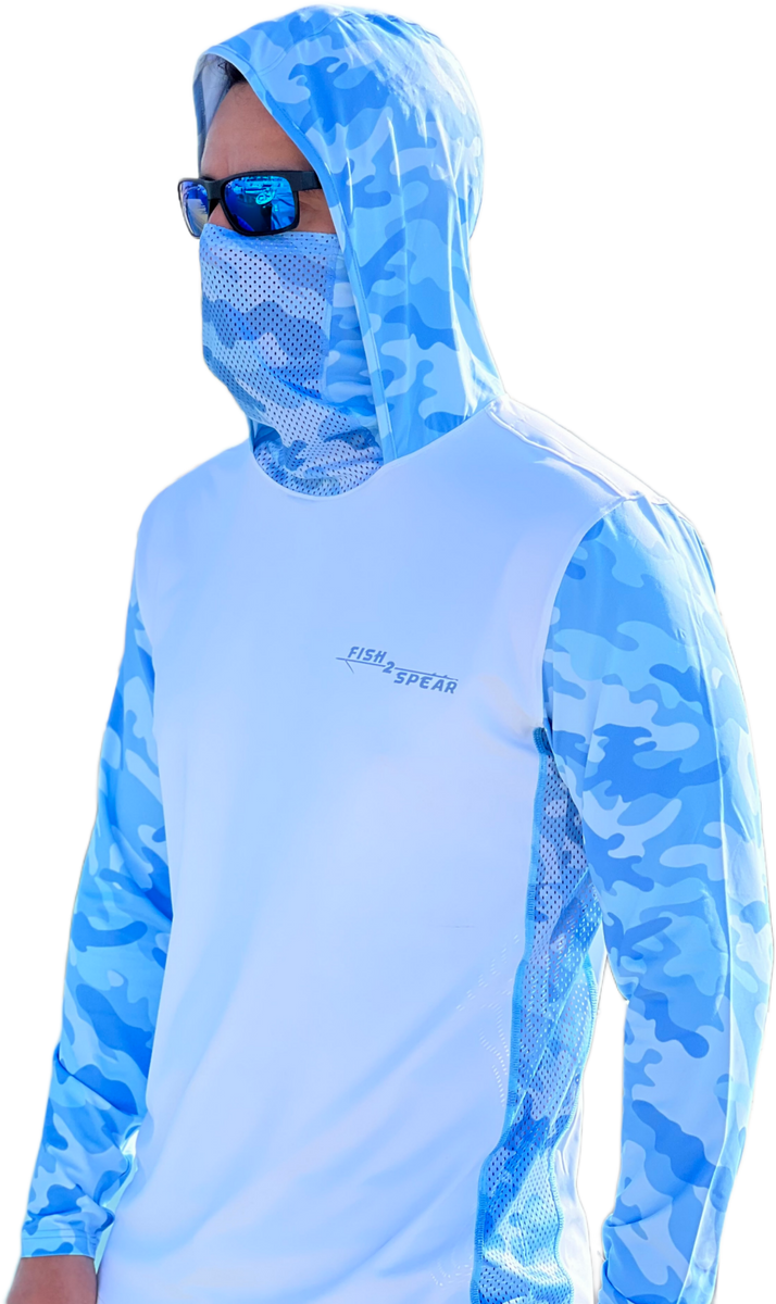 Fishing shirts top with hoods