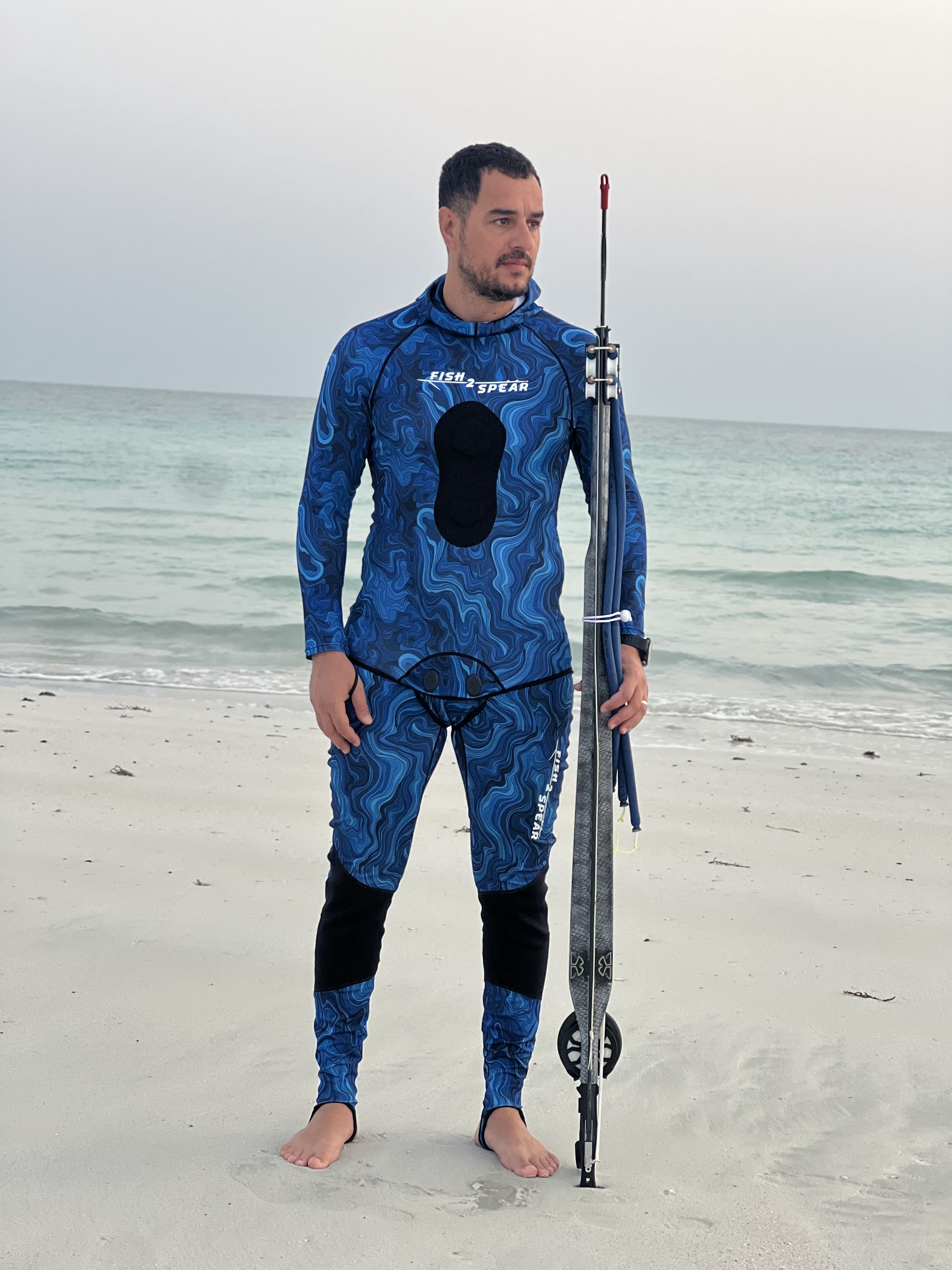 0.5mm Rashguard Suit Built for the Hunt, Reef and freedive performance
