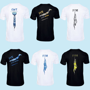 Freediving Cotton T-shirt, Freediving Cotton T-Shirt