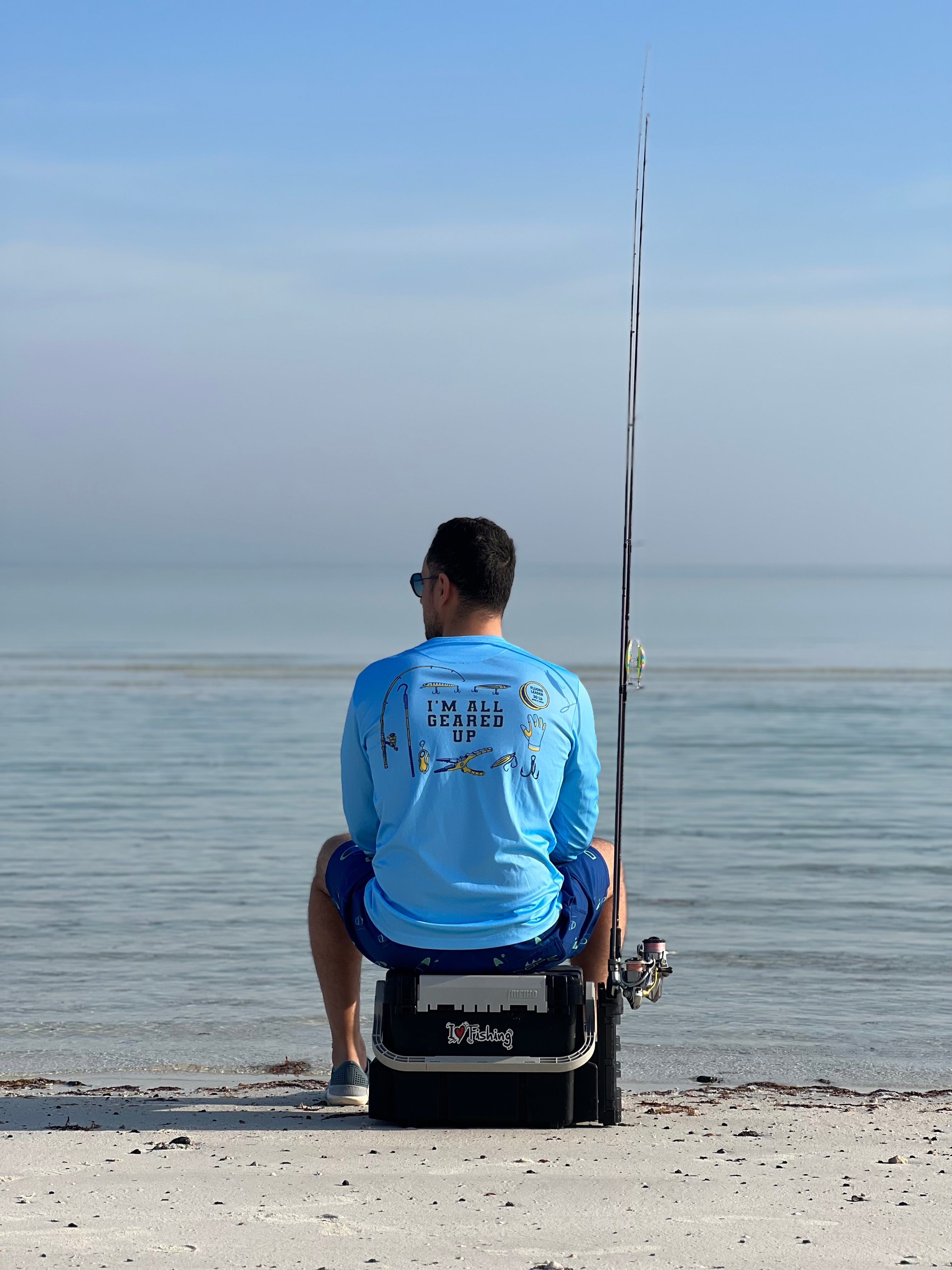 50+UPF Long Sleeve T-shirt, Fishing Apparel, Fishing Shirt, UV T-Shirt