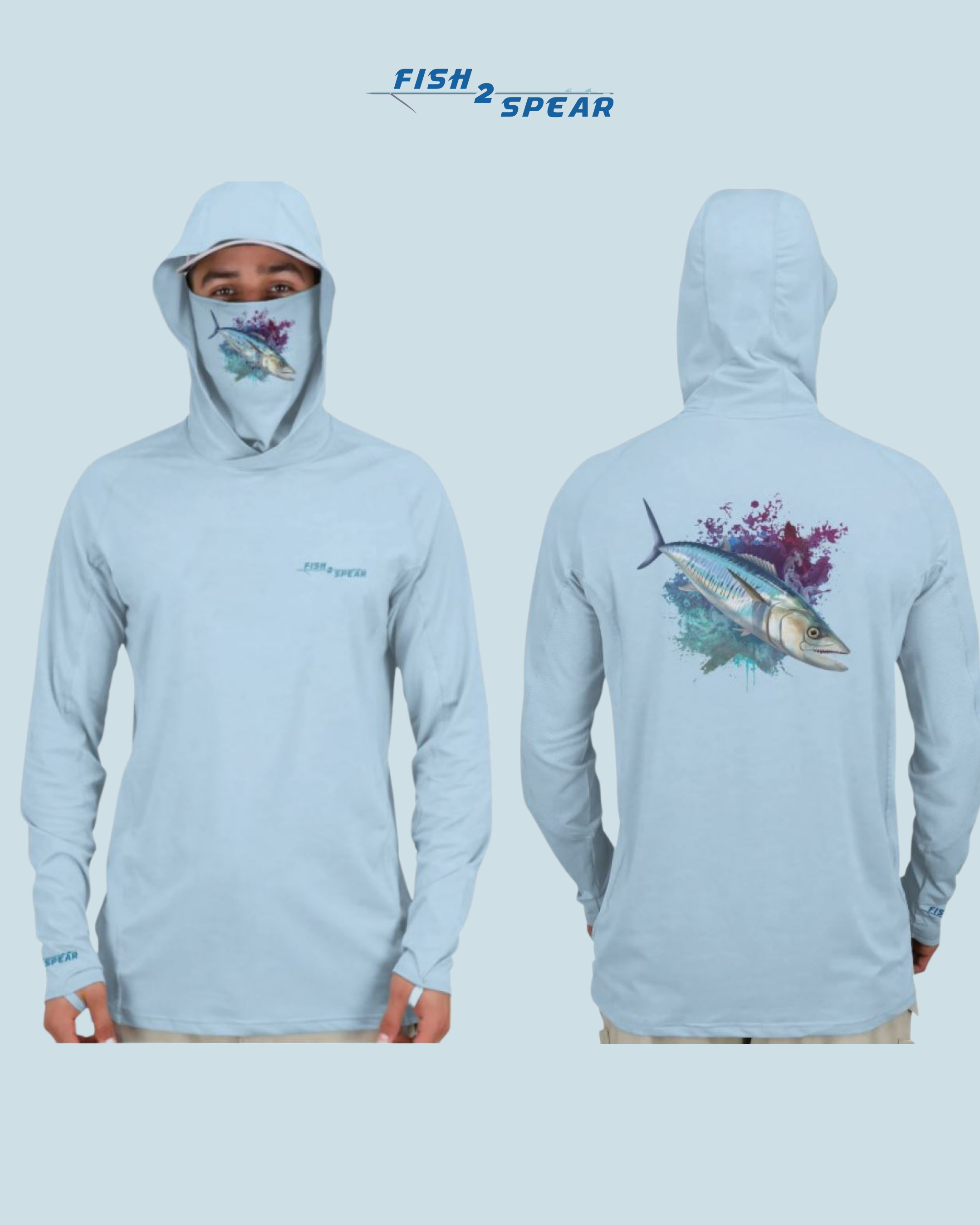 Performance Hoodies - Spanish Mackerel