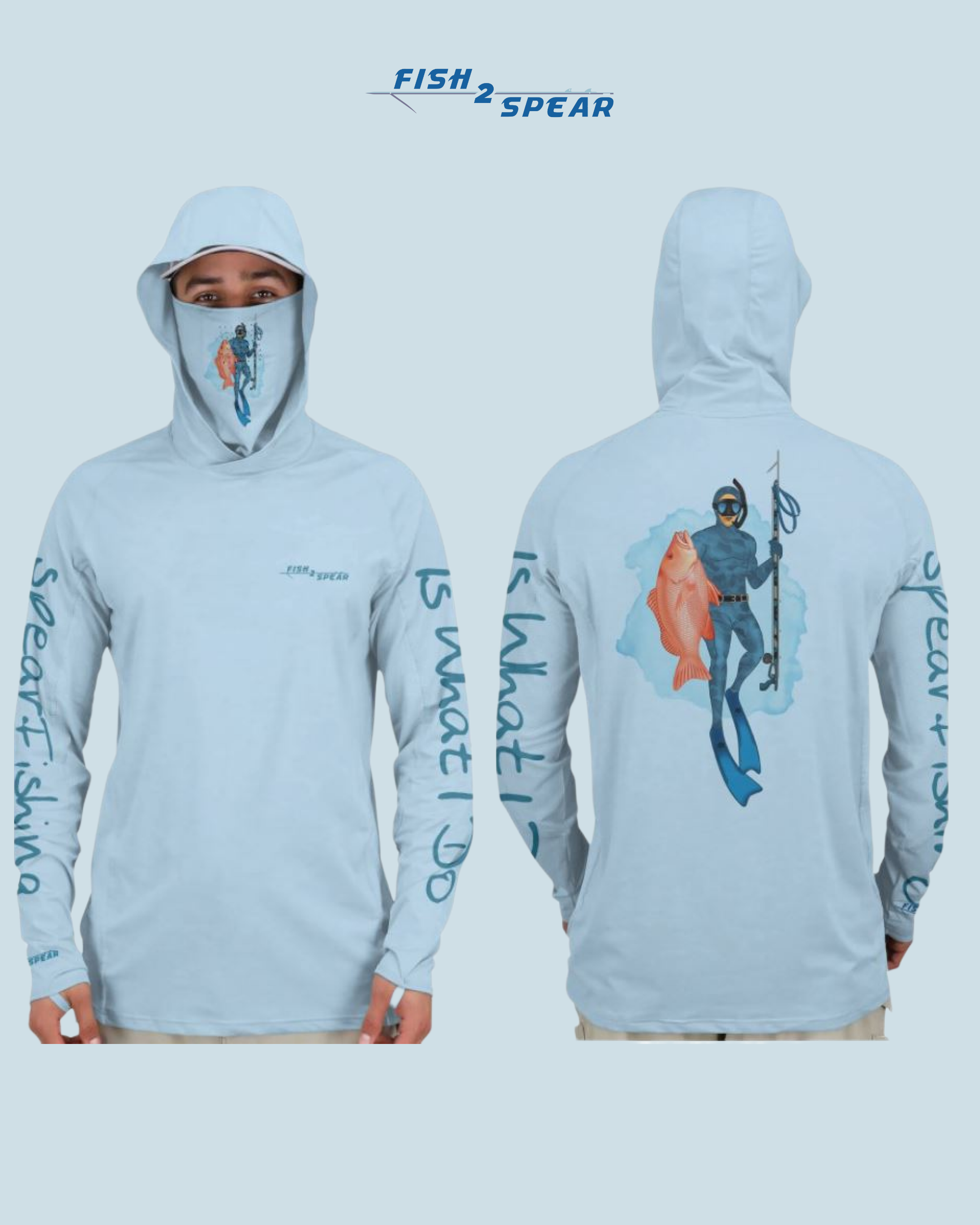 Performance Hoodies - Speared Snapper