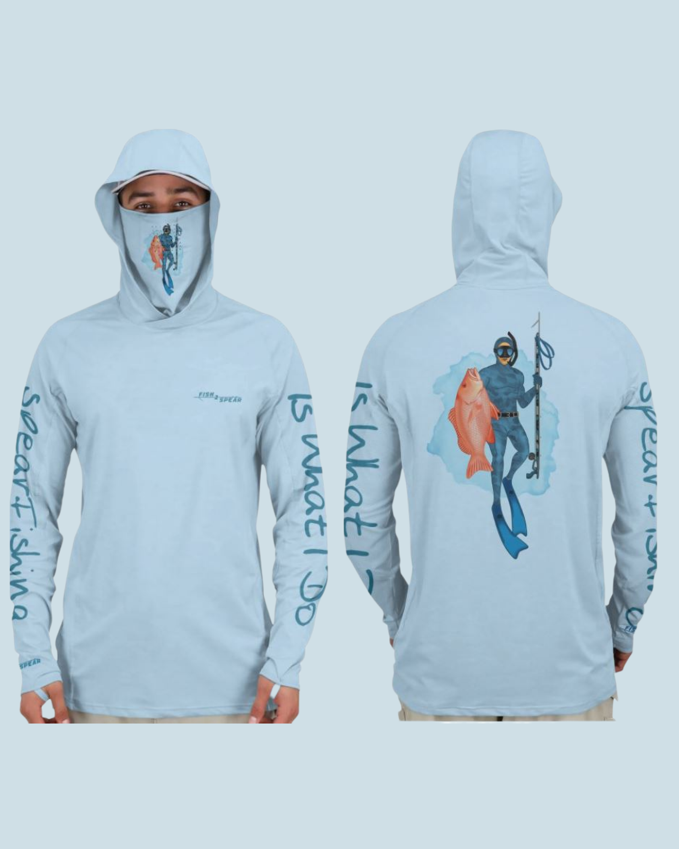 Performance Hoodies - Speared Snapper