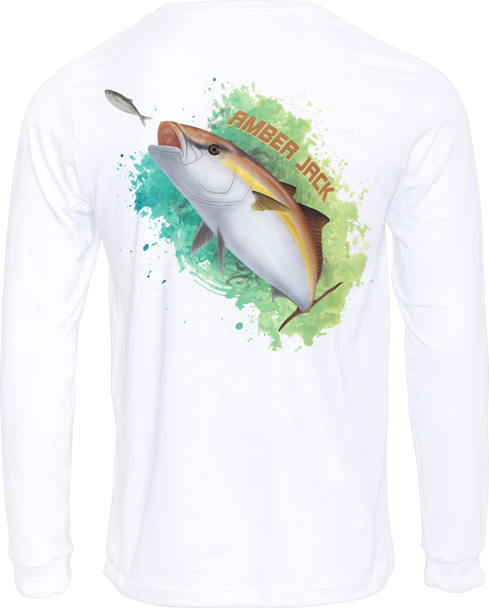 Amber Jack - Long Sleeve Fishing T-shirt