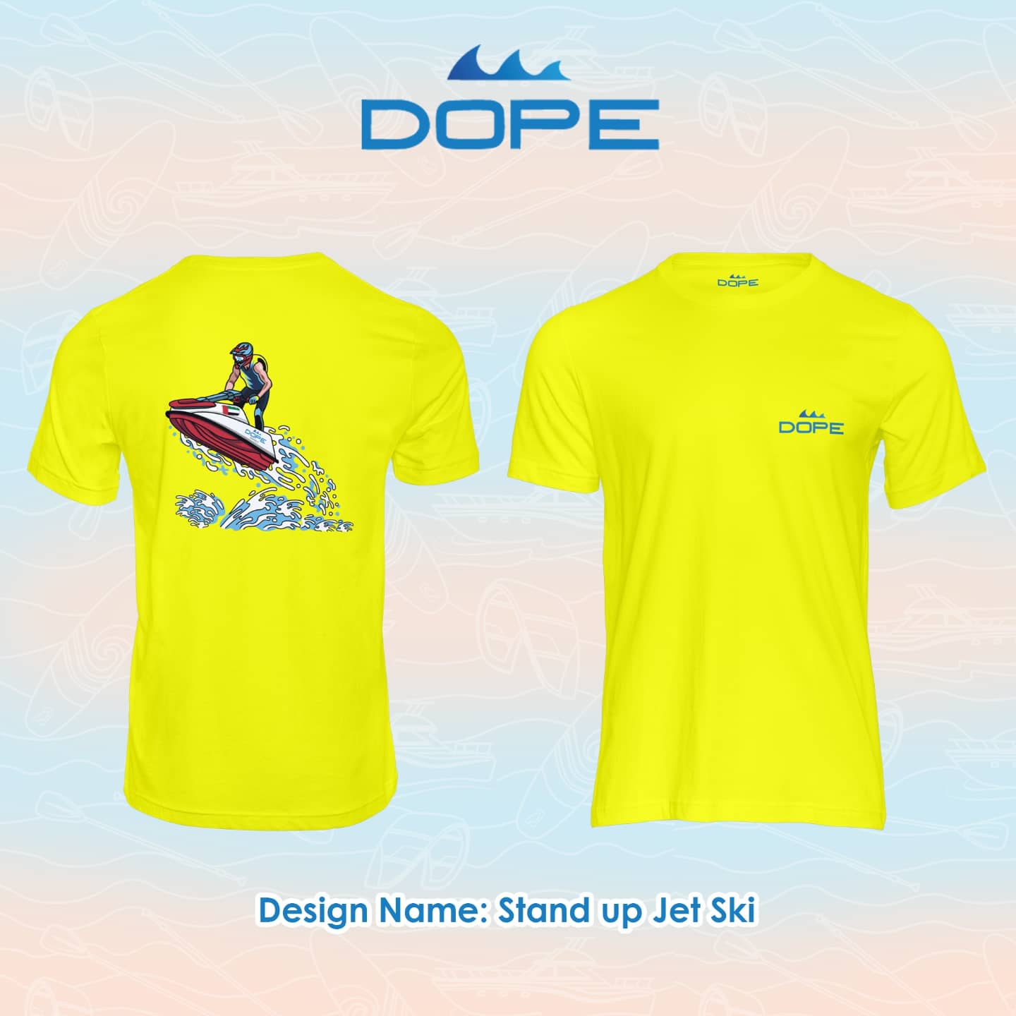 Stand-Up Jetski - Short Sleeve Performance T-shirt