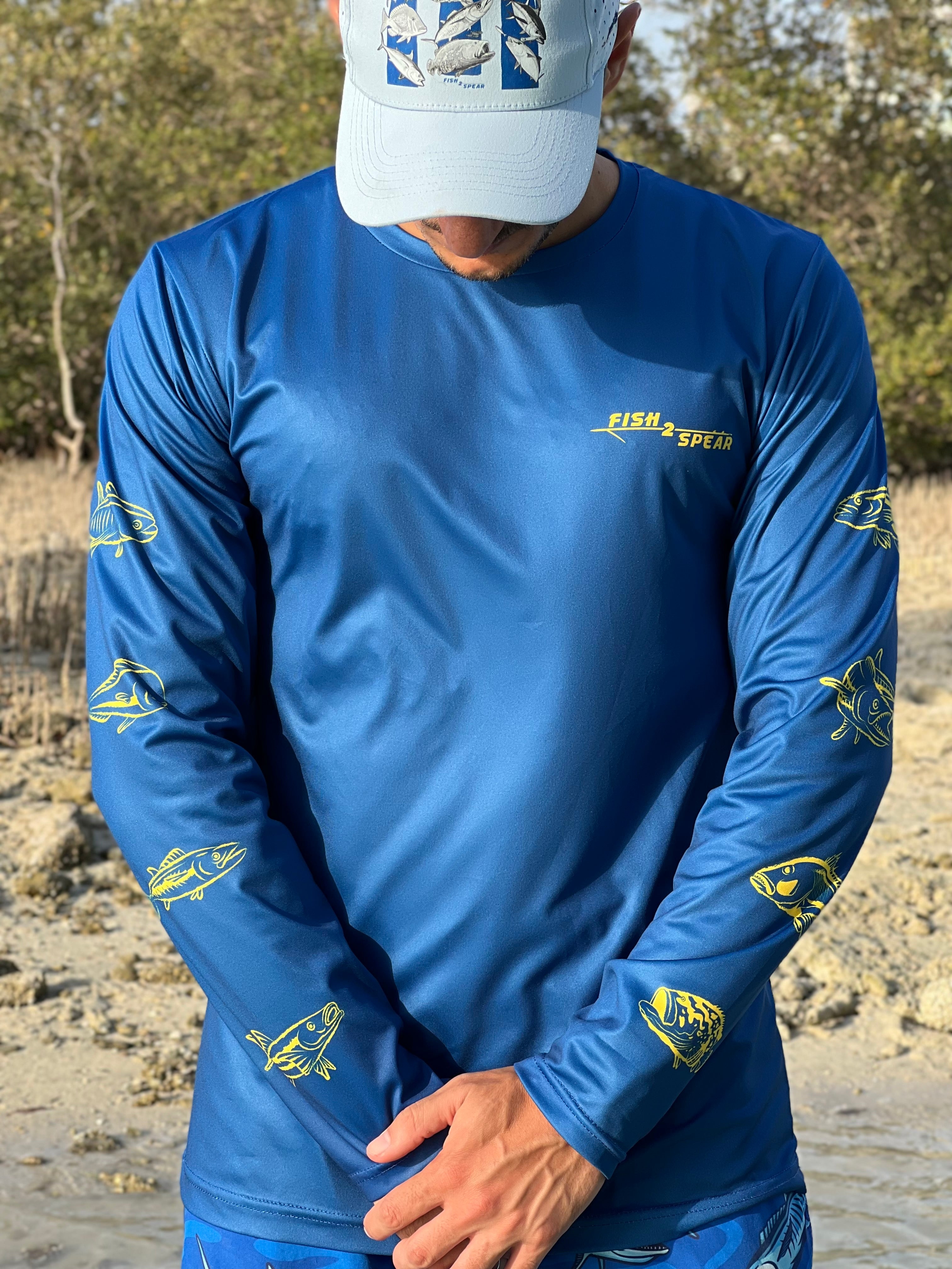 Ultimate Spearo Design Long Sleeves UV, Polyester T-shirt