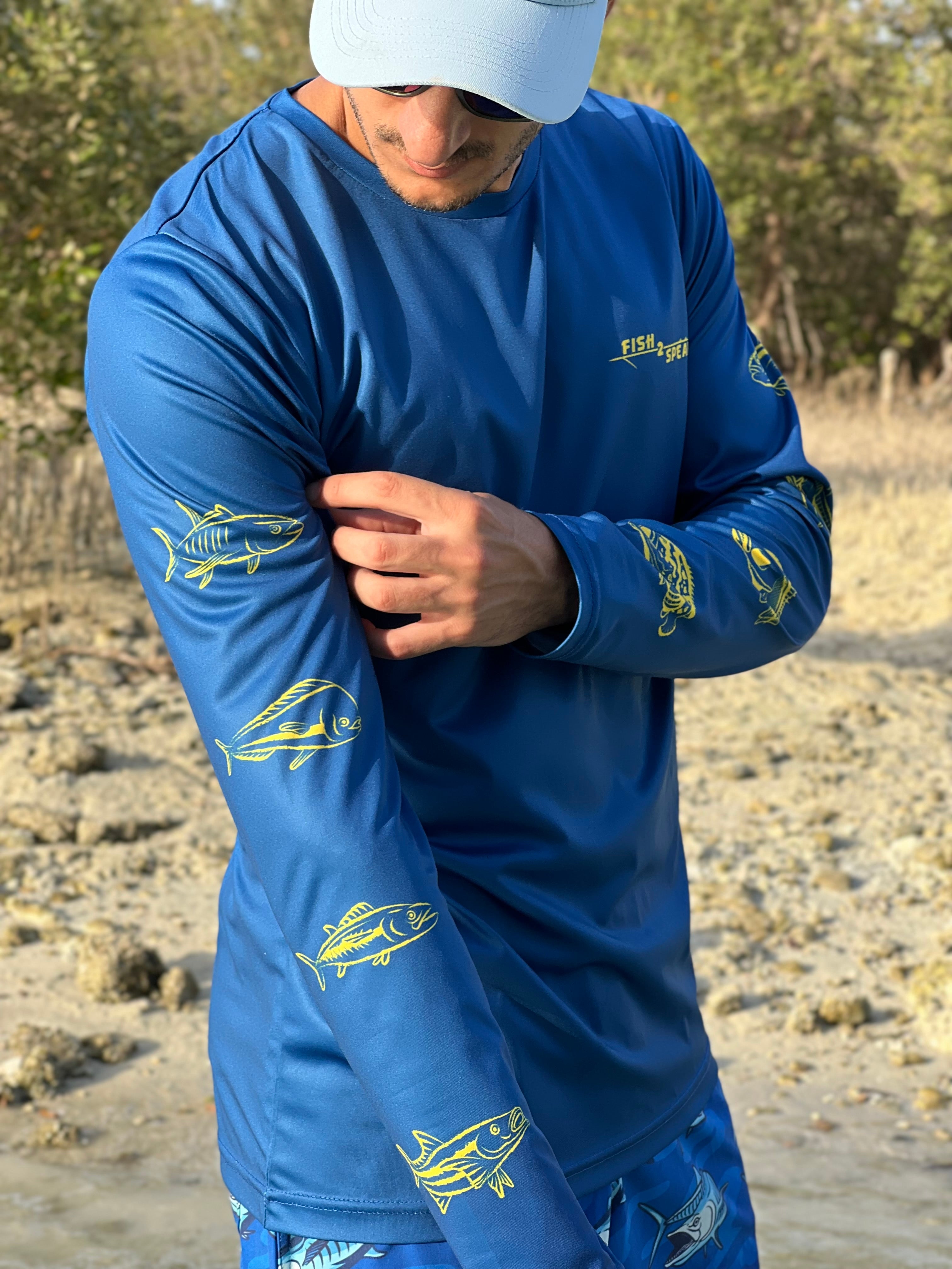 Ultimate Spearo Design Long Sleeves UV, Polyester T-shirt