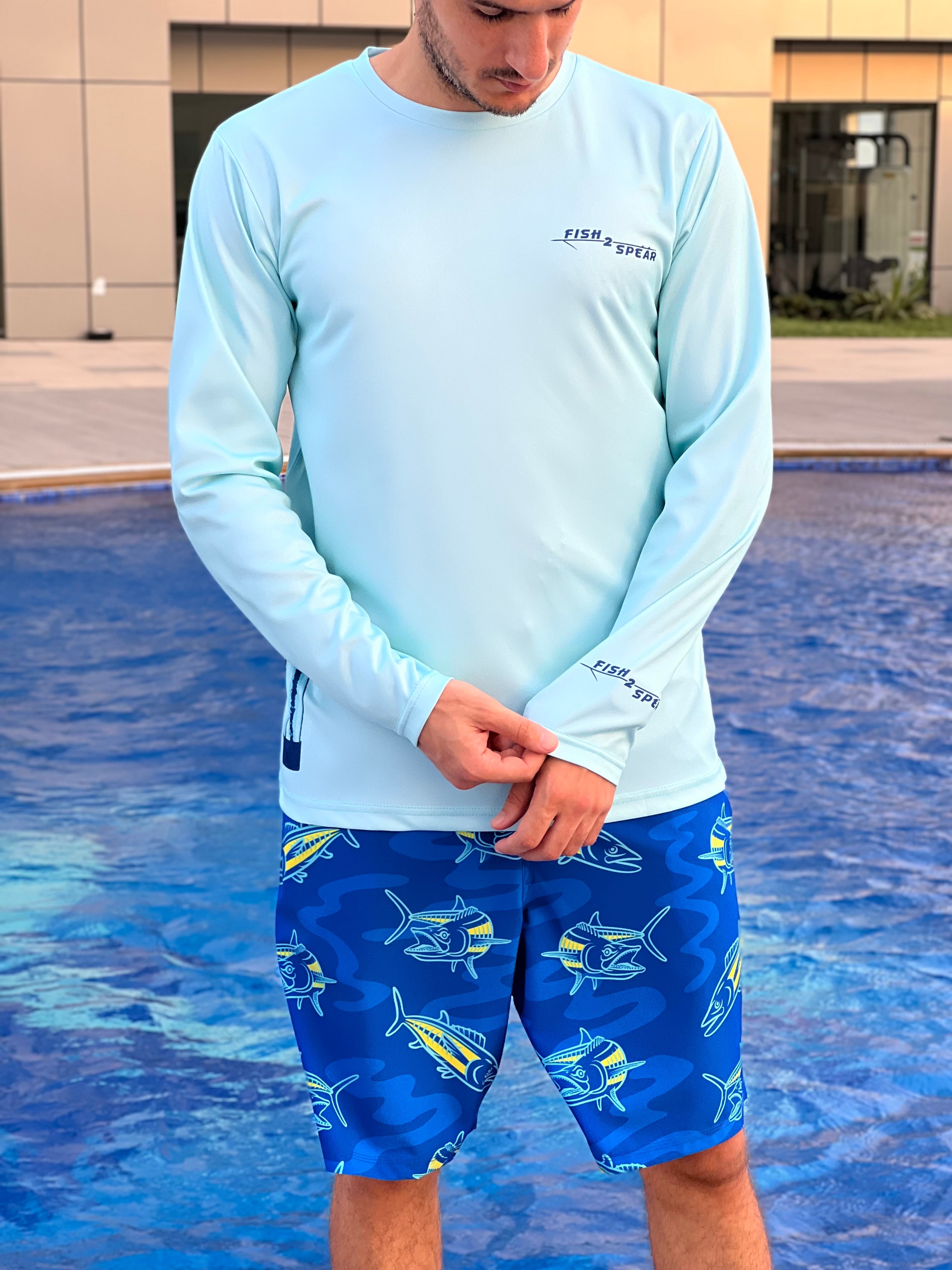 Scuba Diving Gear Up - Long Sleeve Fishing T-shirt