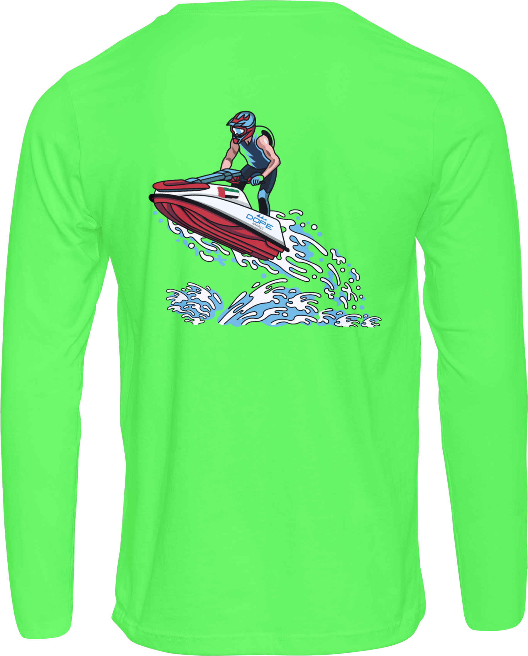 Stand-Up Jetski - Long Sleeve Performance T-shirt