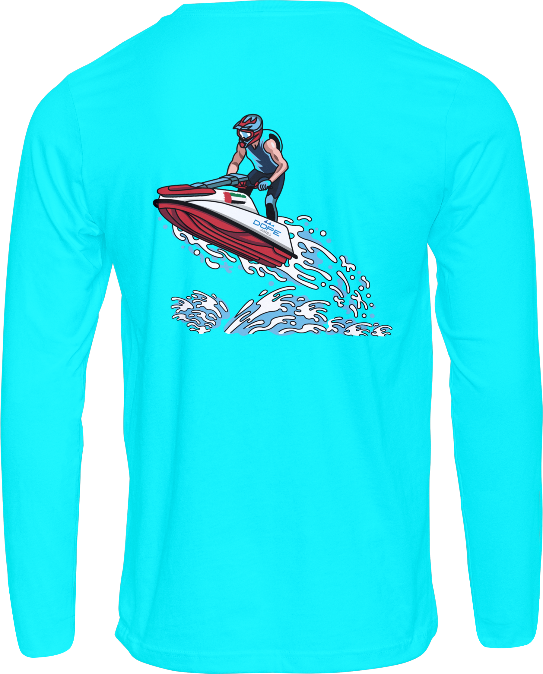 Stand-Up Jetski - Long Sleeve Performance T-shirt