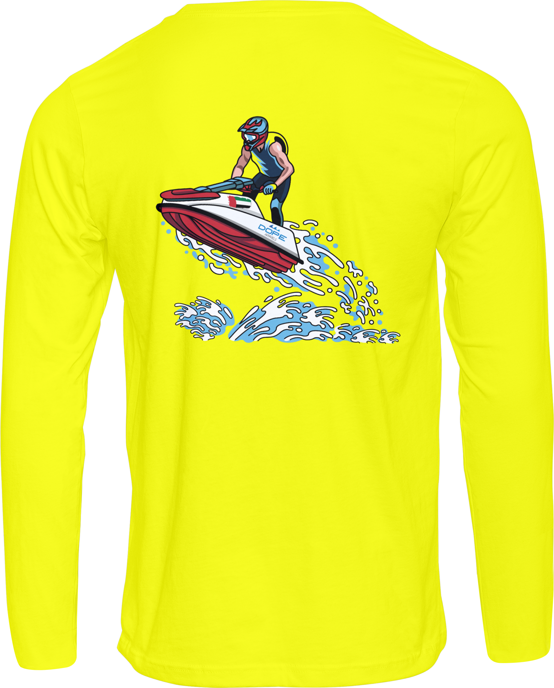 Stand-Up Jetski - Long Sleeve Performance T-shirt