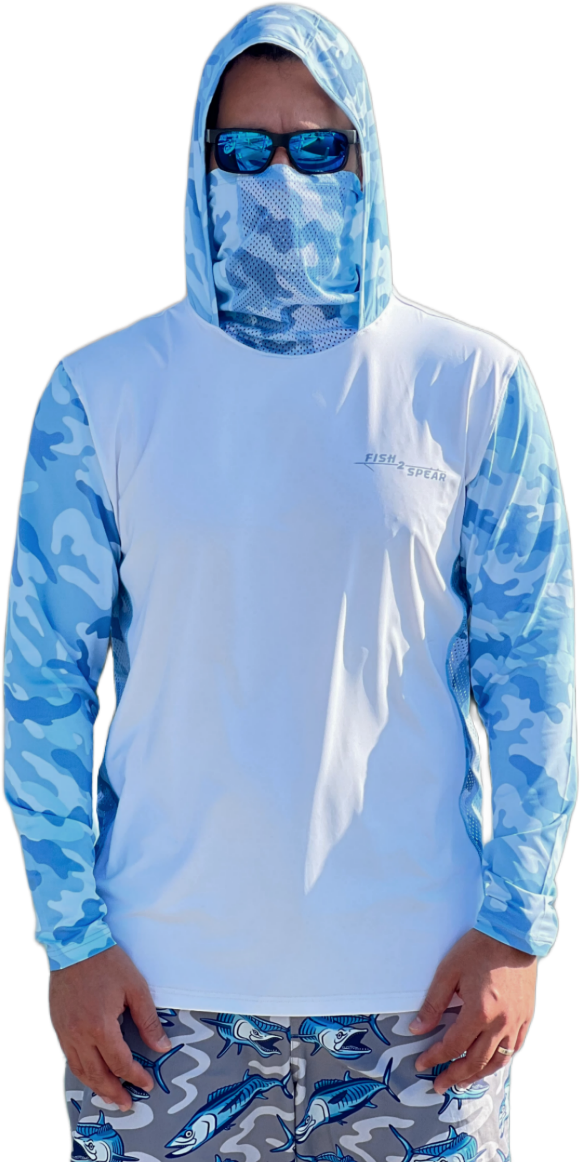 Kingfish - 50+UPF Long Sleeve T-shirt, Fishing Apparel, Fishing Shirt, UV T- Shirt – Fish2Spear