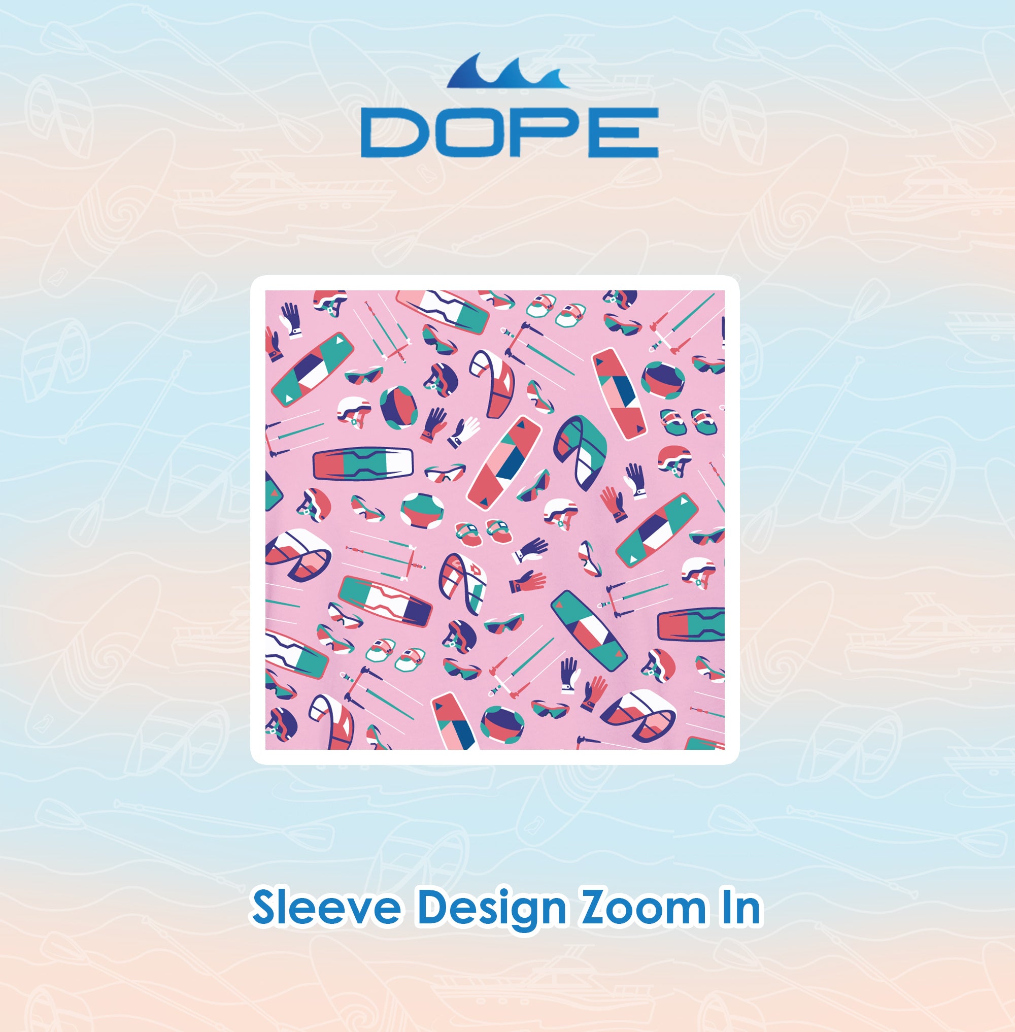 Kitesurfing - Long Sleeve Performance Female T-shirt