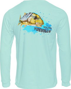 Golden Trevally - Long Sleeve Fishing T-shirt