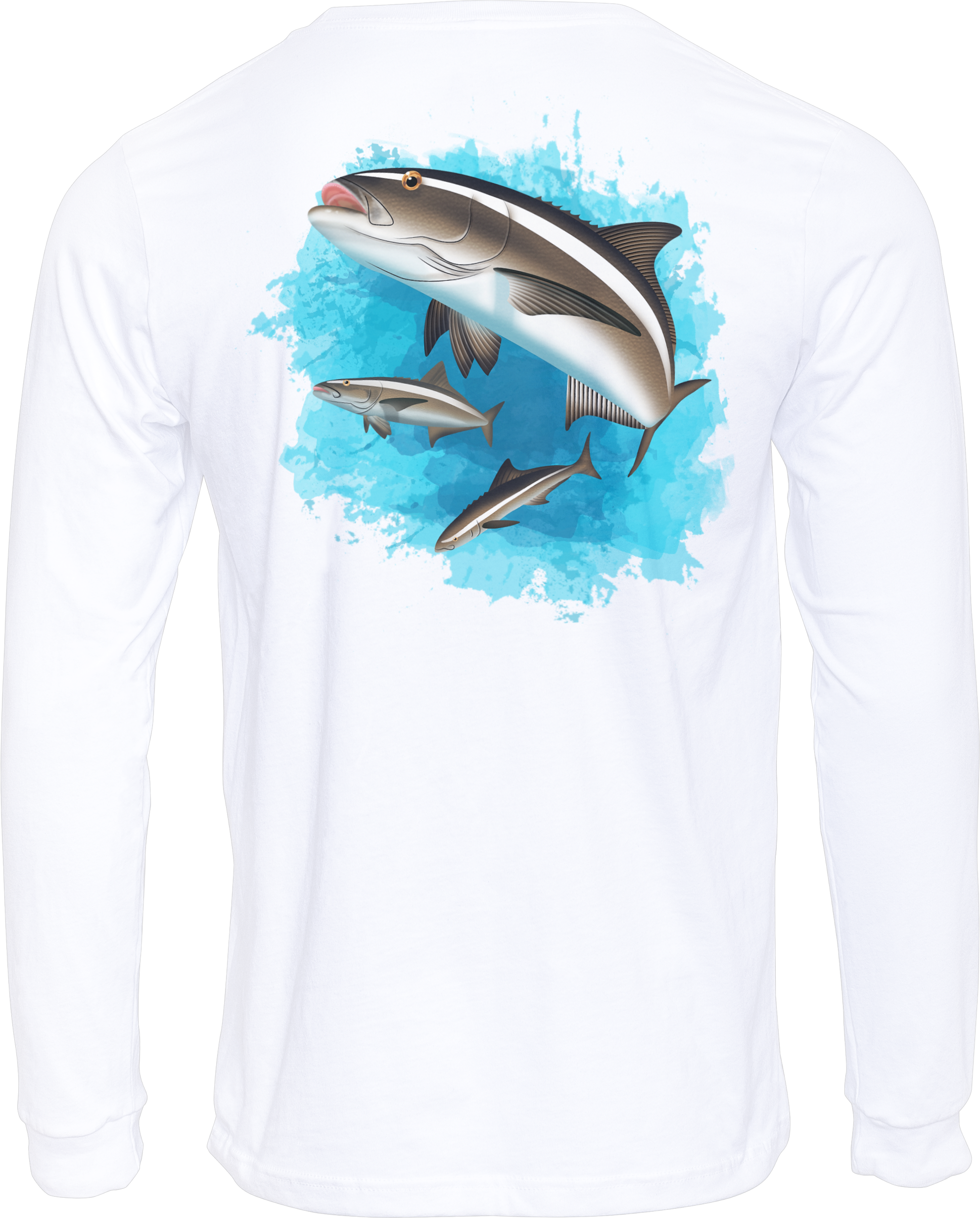 50+UPF Long Sleeve T-shirt, Fishing Apparel, Fishing Shirt, UV T-Shirt