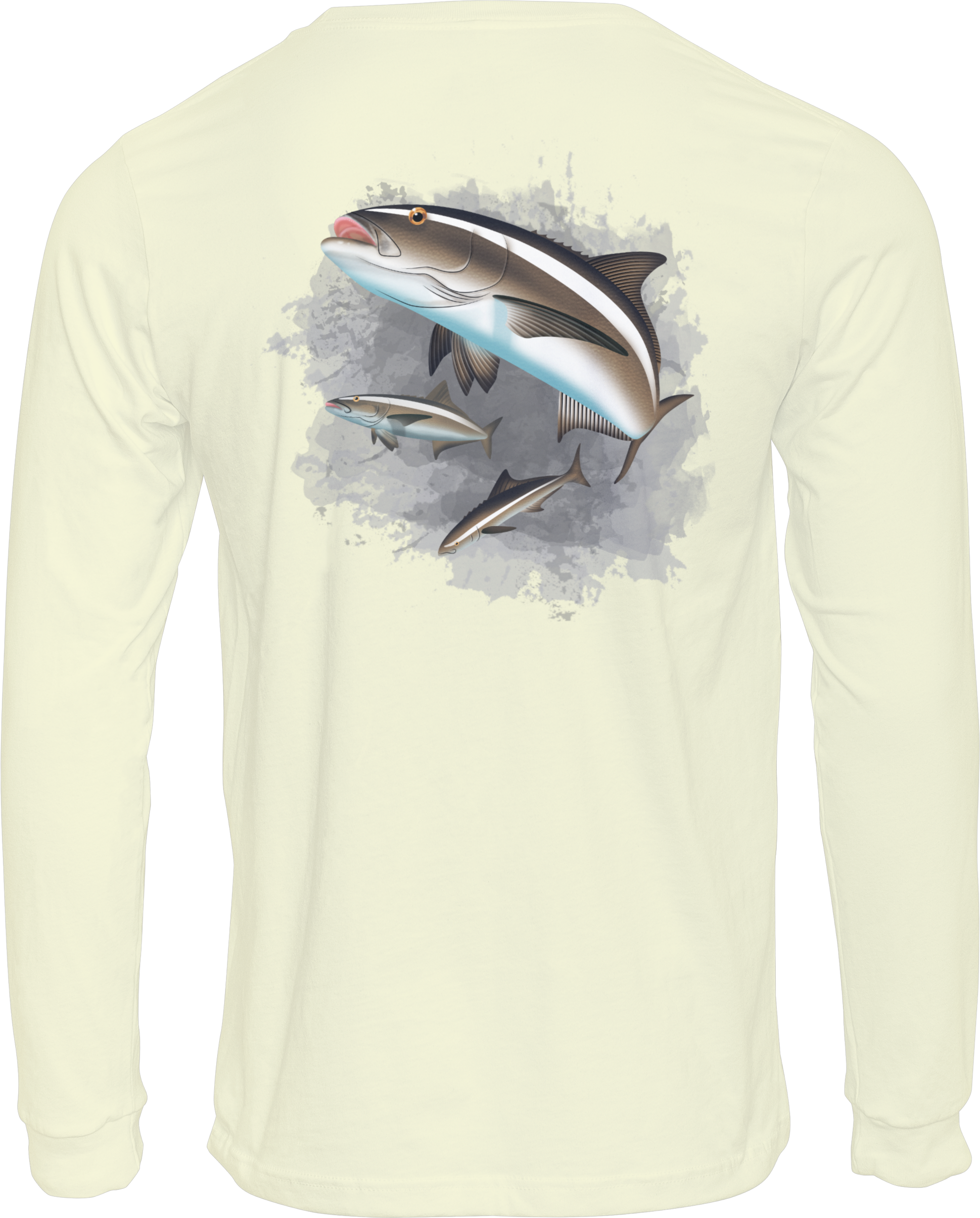 Group of Cobia's - Long Sleeve Fishing T-shirt
