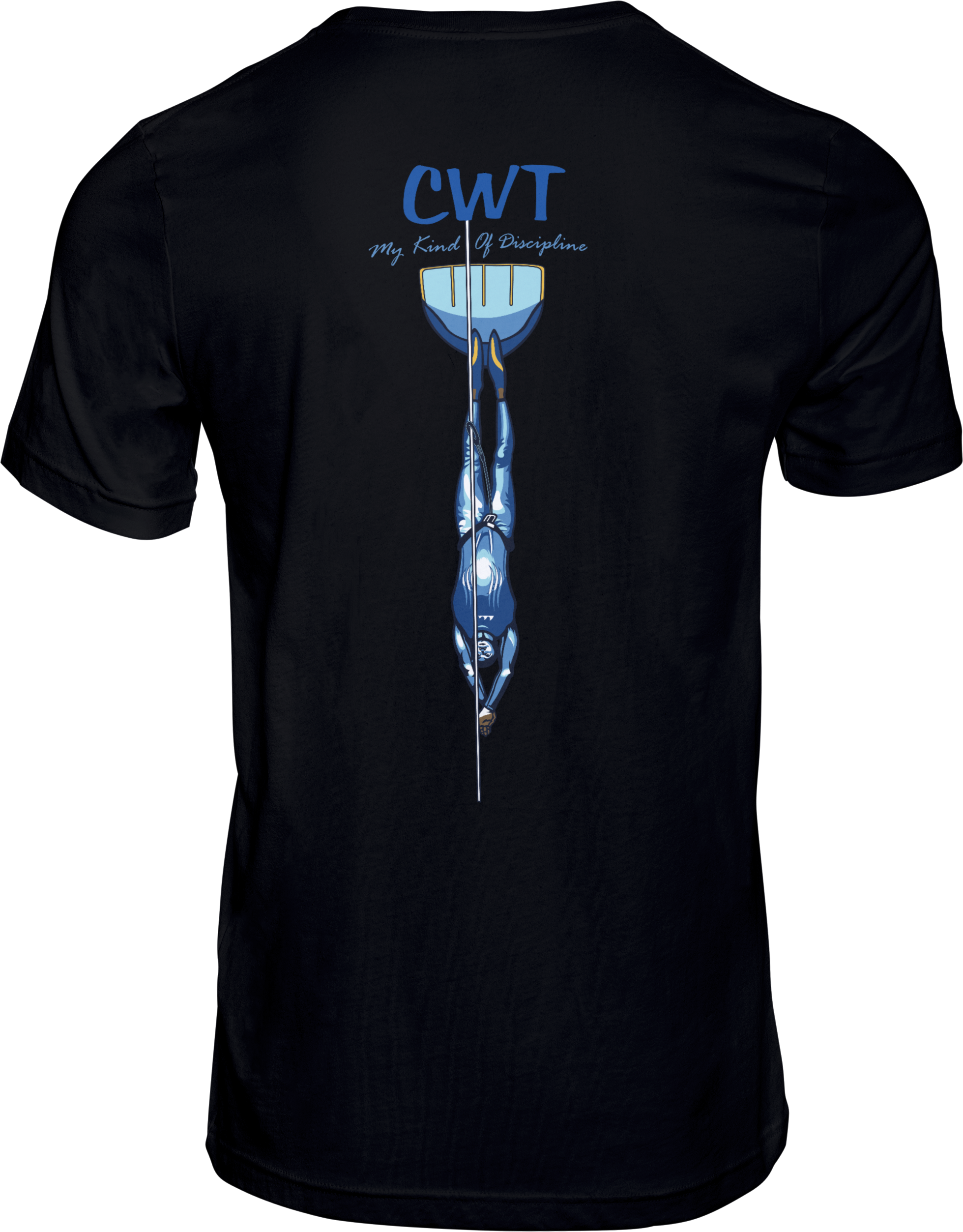 Freediving Cotton T-shirt, Freediving Cotton T-Shirt