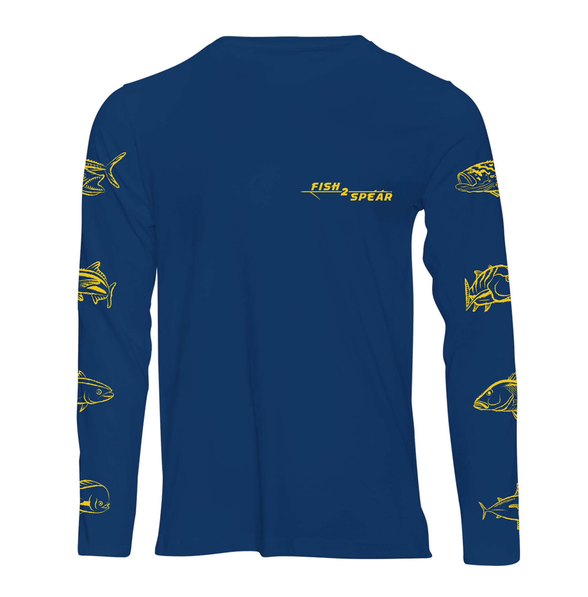 Fish On Sleeves - Long Sleeve Fishing T-shirt