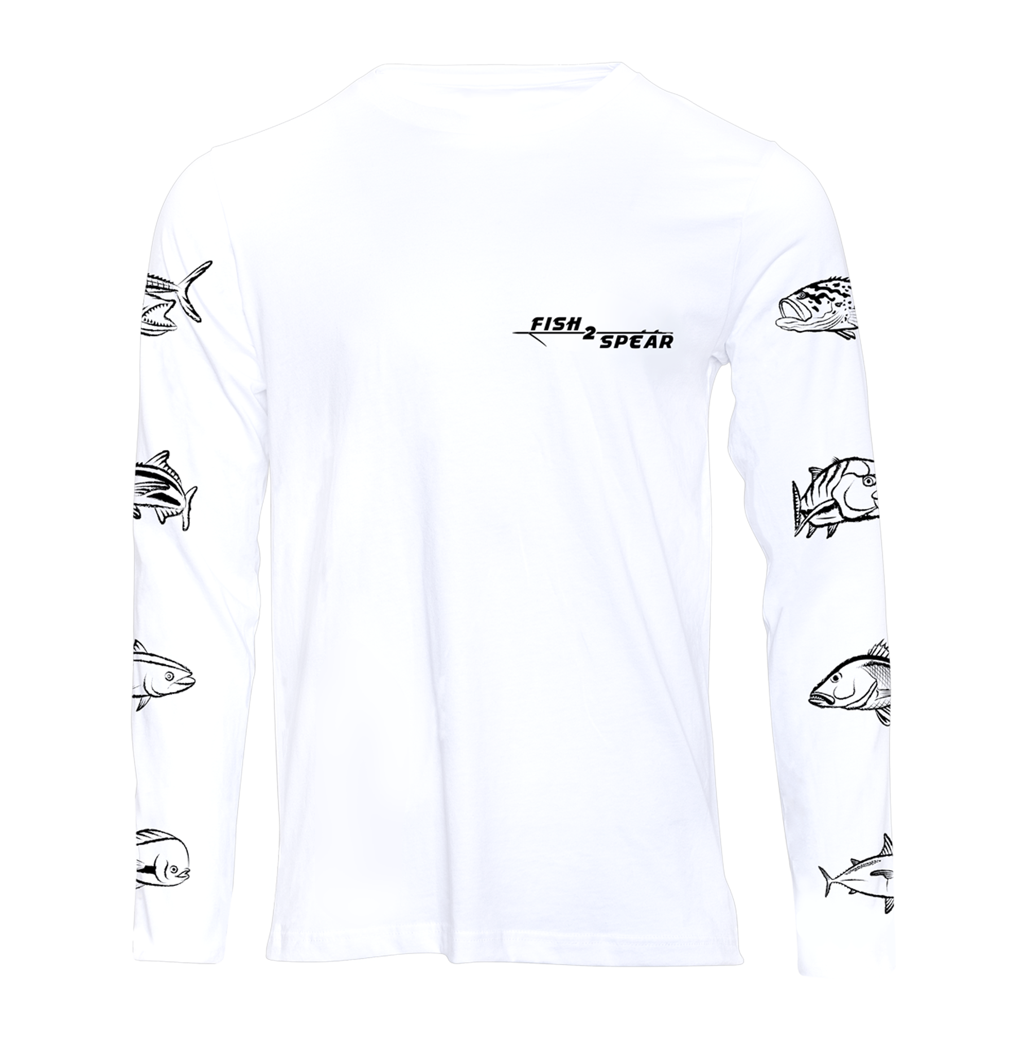 Fish On Sleeves - Long Sleeve Fishing T-shirt